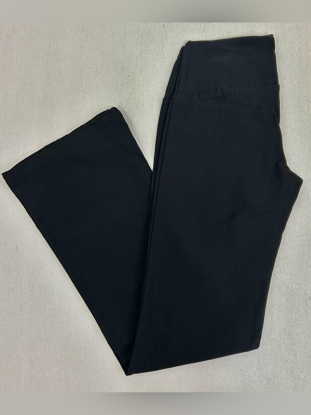 Y2K Valia Black Flared Junior Pants with Button Detail NWOT